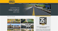 Desktop Screenshot of ccbconstrutora.com.br